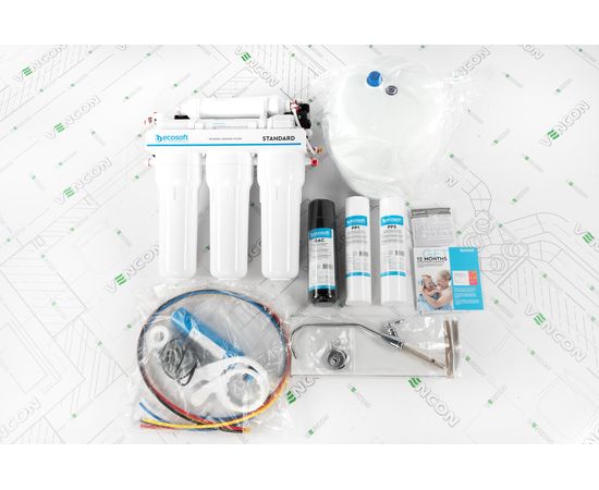 Фільтр для води Ecosoft Standard MO550PECOSTD с помпой, зображення 20