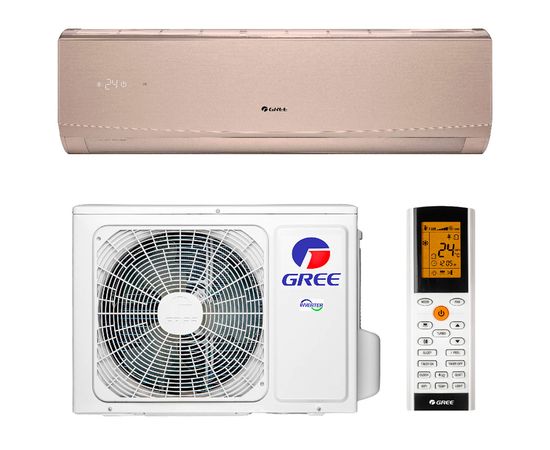 Кондиционер сплит-система Gree Lomo GWH24QE-K6DND2E Golden