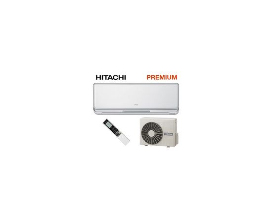 Кондиціонер спліт-система Hitachi Shirokuma RAK-25PSB/RAC-25WSB, зображення 2