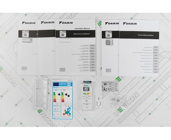 Кондиционер сплит-система Daikin FTXF20C/RXF20C, изображение 26