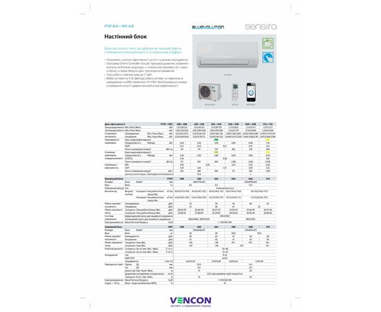 Кондиціонер спліт-система Daikin FTXF60A/RXF60B, зображення 16