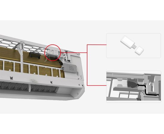 Кондиціонер спліт-система TCL Ocarina TAC-24CHSD/TPG11I Inverter R32 WI-FI, зображення 15