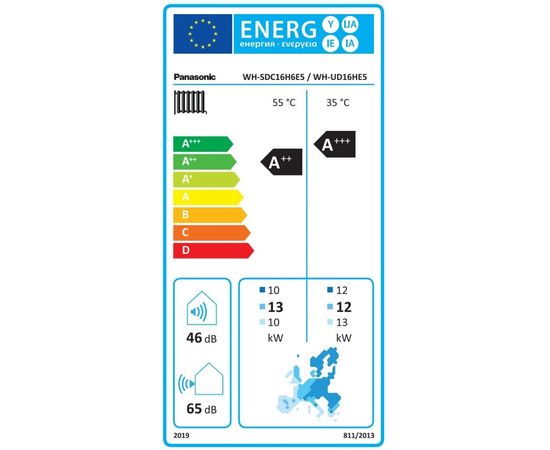 Тепловой насос Panasonic Aquarea High Performance KIT-WC016H6E5 (Bi-Bloc, 16 кВт, 220 В), изображение 5