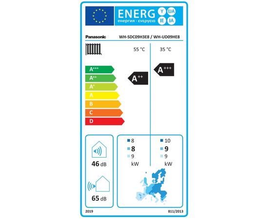 Тепловой насос Panasonic Aquarea High Performance KIT-WC09H3E8 (Bi-Bloc, 9 кВт, 380 В), изображение 5