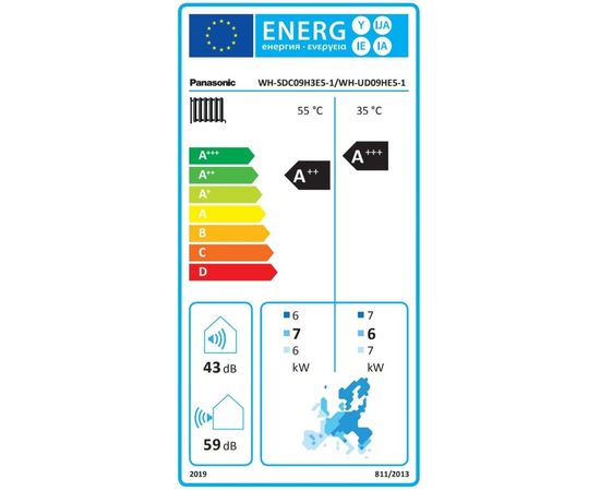 Тепловой насос Panasonic Aquarea High Performance KIT-WC09H3E5 (Bi-Bloc, 9 кВт, 220 В), изображение 5