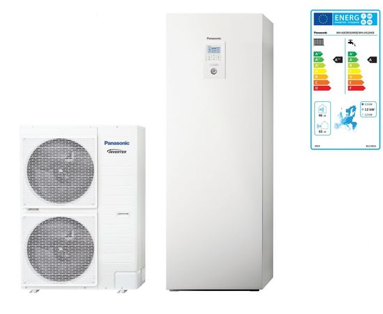 Тепловой насос Panasonic Aquarea T-CAP KIT-AXC12HE8 (All in One, 12 кВт, 380 В)