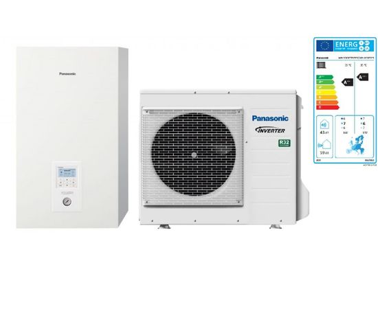 Тепловой насос Panasonic Aquarea High Performance KIT‑WC07J3E5 (Bi-Bloc, 7 кВт, 220 В)
