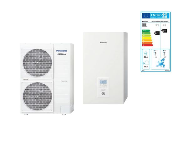 Тепловой насос Panasonic Aquarea T-CAP KIT-WXC09H3E8 (Bi-Bloc, 9 кВт, 380 В)