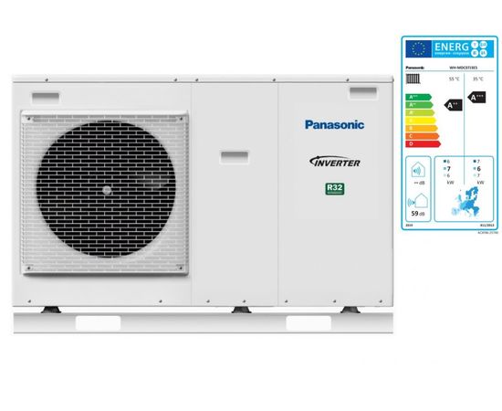 Тепловой насос Panasonic Aquarea High Performance WH‑MDC07J3E5 (Mono-bloc, 7 кВт, 220 В)