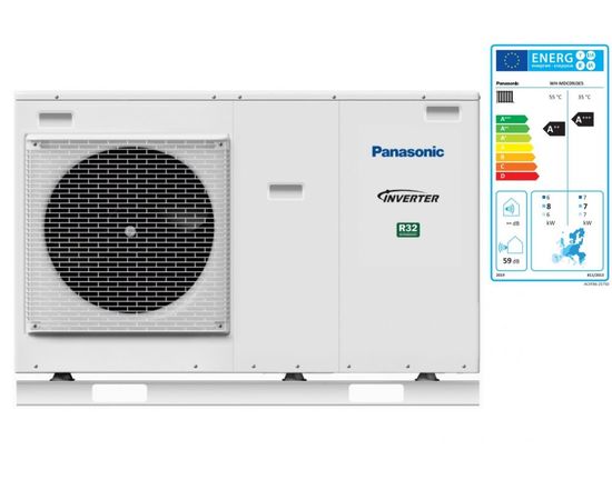 Тепловой насос Panasonic Aquarea High Performance WH‑MDC09J3E5 (Mono-bloc, 9 кВт, 220 В)