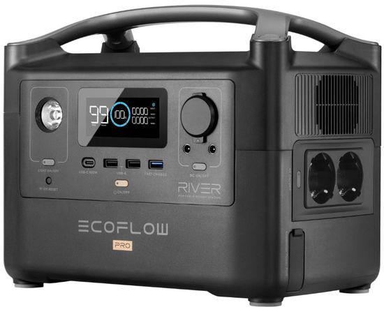 Зарядна станція EcoFlow RIVER Pro (720 Вт·год)