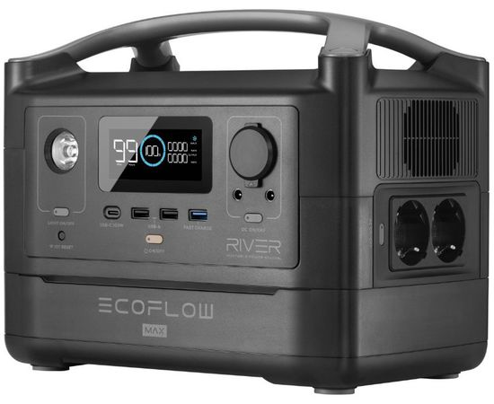 Зарядна станція EcoFlow RIVER Max (576 Вт·год)
