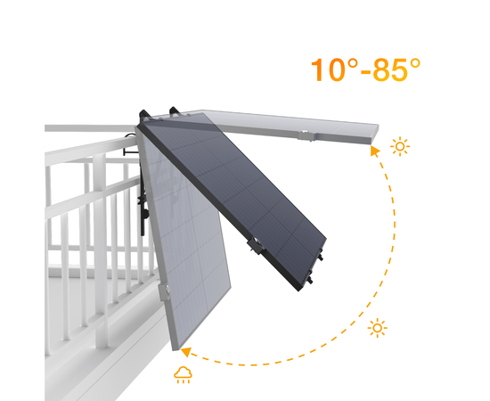 Автоматический солнечный трекер EcoFlow Single Axis Solar Tracker для солнечной панели на 400 Вт