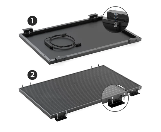 Система креплений EcoFlow 100W Solar Panel Стационарные