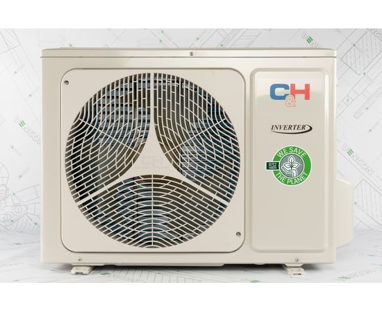 Кондиционер сплит-система Cooper&Hunter Veritas NG CH-S18FTXQ-NG Wi-Fi [CLONE], изображение 11