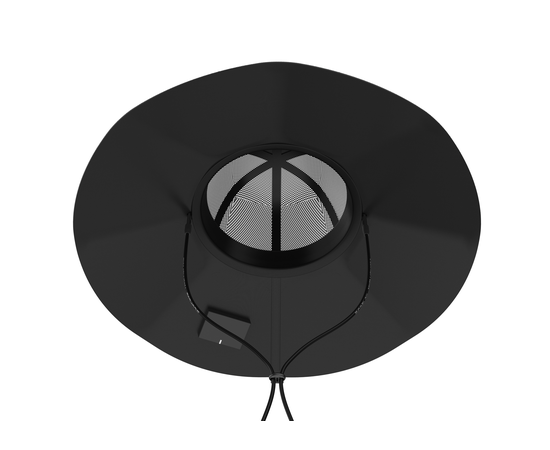 Сонячний капелюх EcoFlow Solar Hat 12W - Чорна, зображення 5