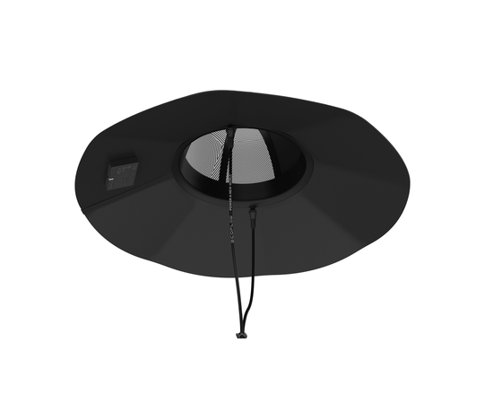 Сонячний капелюх EcoFlow Solar Hat 12W - Чорна, зображення 6