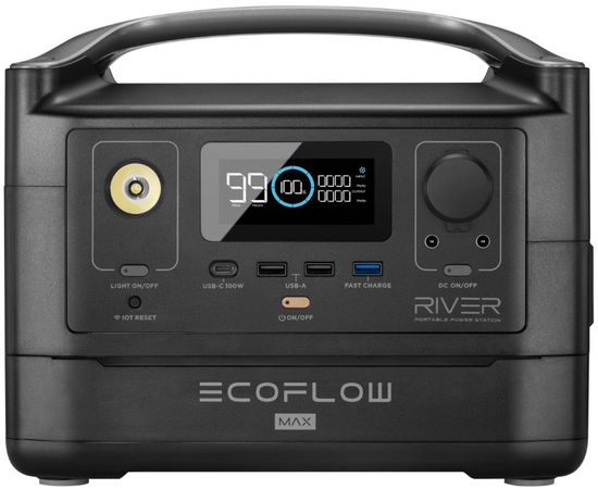 Зарядна станція EcoFlow RIVER Max (576 Вт·год) - Refurbished, зображення 5