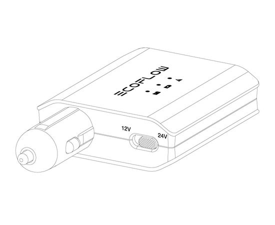 Адаптер EcoFlow Car Battery Charging, изображение 4